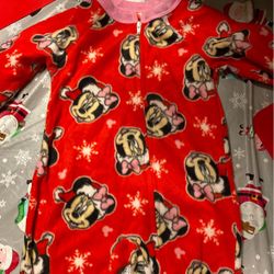 Minnie mouse Disney Christmas Onesie 12 months