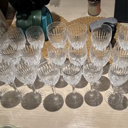 Lenox Gold Rimmed Glasses 