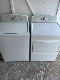 Kenmore washer and dryer