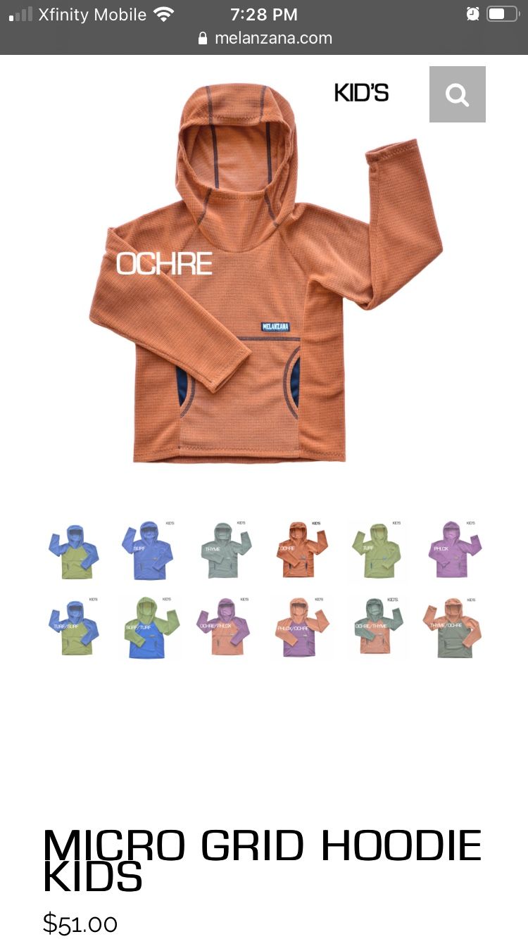 Melanzana Micro Grid Hoodie