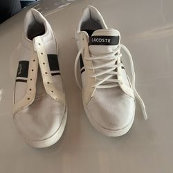 Lacoste Shoes Sneakers White Green
