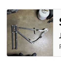 Custom Jessie James Bike Frame 