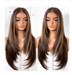 Brand new wig 13x6 HD Glueless Lace Frontal Wigs Pre-Plucked, 200 Density