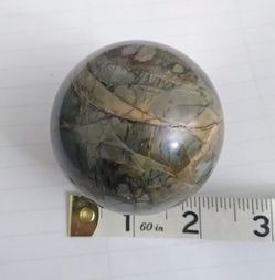 Green Maligano Jasper Orb