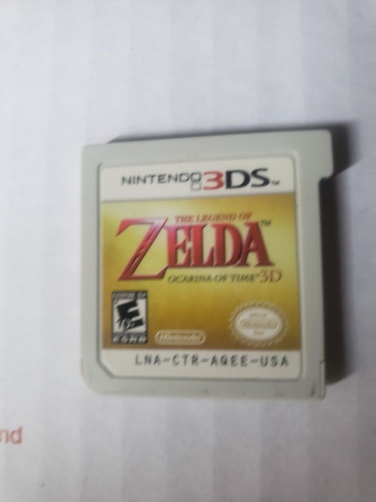 Nintendo 3D s Zelda Ocarina Of Time