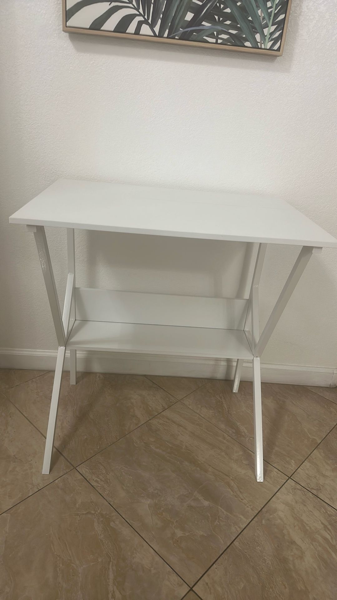 Small Desk White 