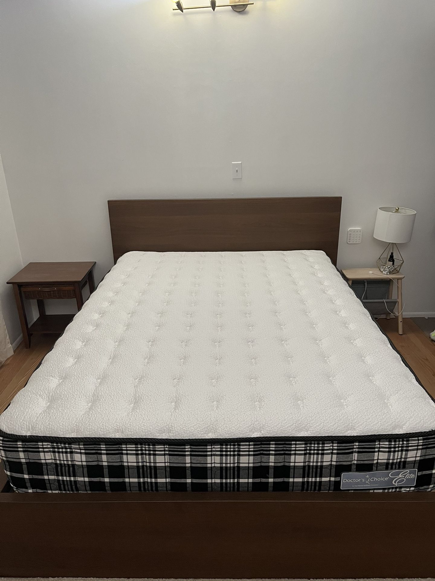 Barely Used Queen Doctors Choice Elite Firm Mattress