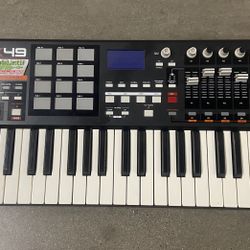 AKAI MK49 49-Key USB MIDI Keyboard Controller ~ $150 ~ Culver City 