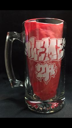 26 oz etched mugs!*