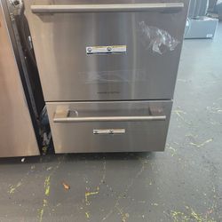 Amazing FIsher &Paykel 24 Inch Double Drawer Dishwasher DD24DV2T9N