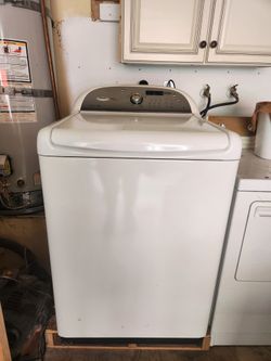 Whirlpool cabrio washer