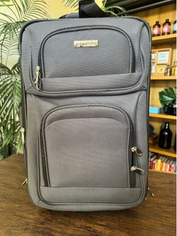 20” Stanton carryon luggage travel grey/blk suitcase in fountain hills