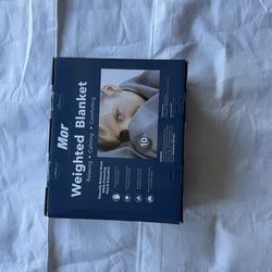 WEIGHTED BLANKET - NEW - 10 LB, 60 X 80 INCHES