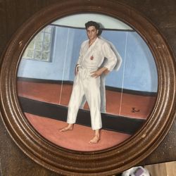 Elvis Presley collector plate