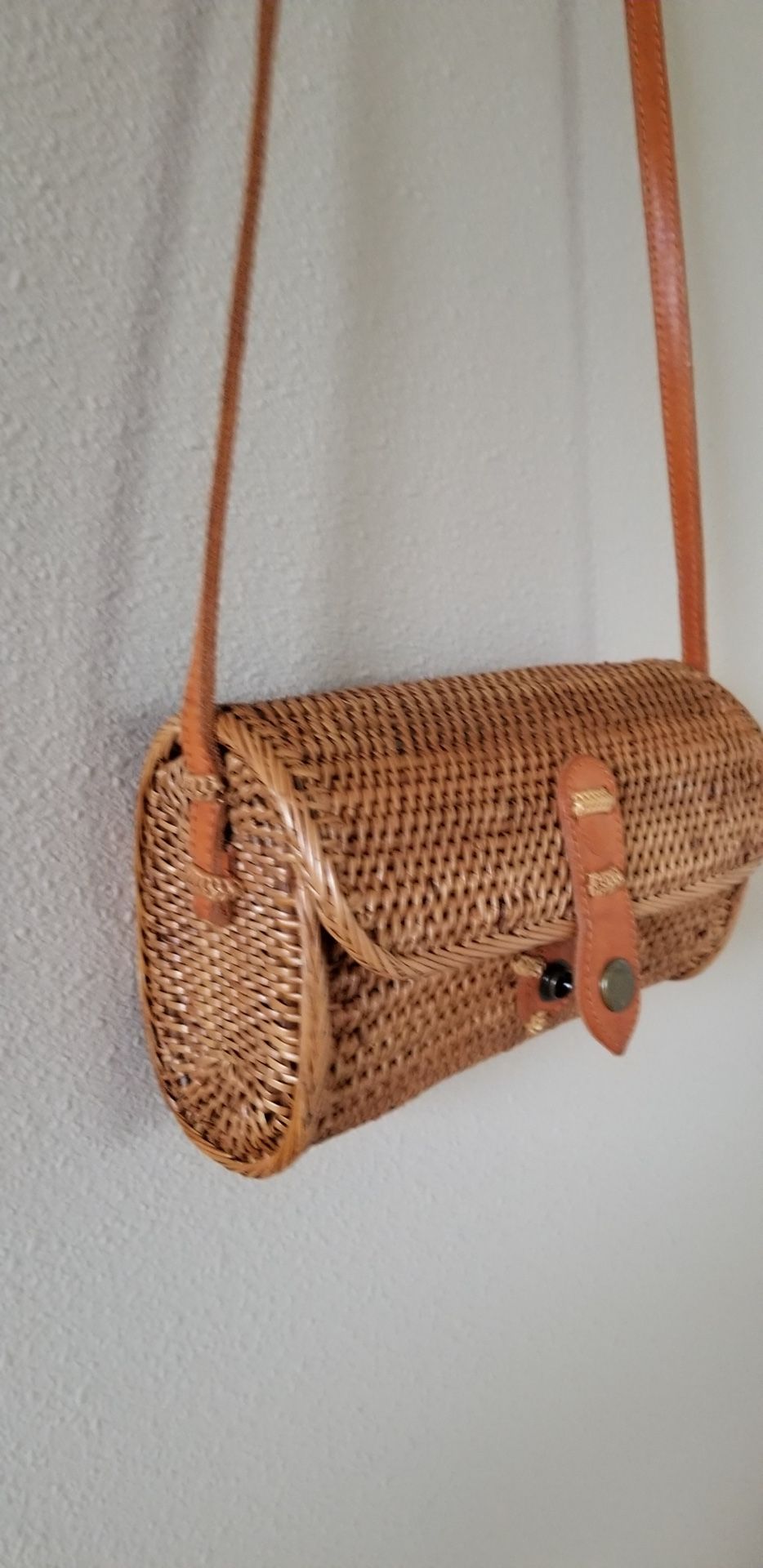 Natural Ata Grass/Genuine leather New!