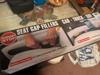 New - Drop Stop Seat Gap Fillers for Car, Truck, SUV
