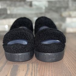 UGG FLUFFITA PLATFORM SLIPPERS WITH STRAP