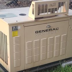 15kw Generator. Natural Gas. Low Hours