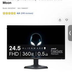 Alienware 24.5” Monitor 360hz
