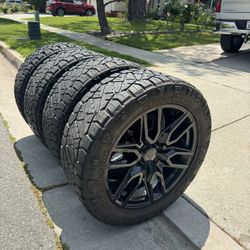 22” Silverado Wheels And Tires