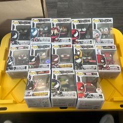 Venom Series Funko Pops