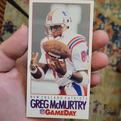 Greg McMurtry Football Card [Gameday] #78