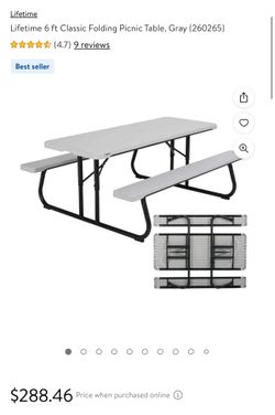Picnic Table