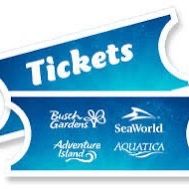 SeaWorld, Aquatica, Busch Gardens Or Adventure Island Tickets+ Parking