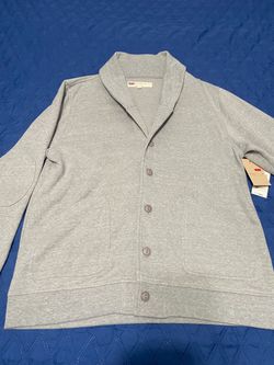 Levi’s Levis Mens Large Sweatshirt Material Sweater Nike Vans Adidas 501 Jacket Winter Fall Trucker Hollister INC H & M Express