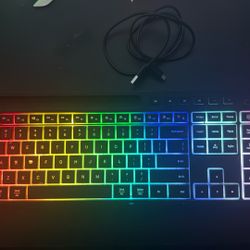 Wireless Backlit Keyboard & Charger