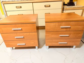 New Matching Nightstands – Set of 2