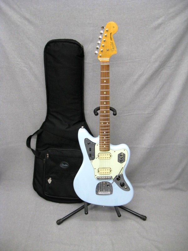 2019 Fender Vintera '60s Jaguar Modified HH Electric Guitar Sonic Blue