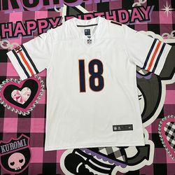 Chicago Bears White Jersey #18 WILLIAMS NFL
