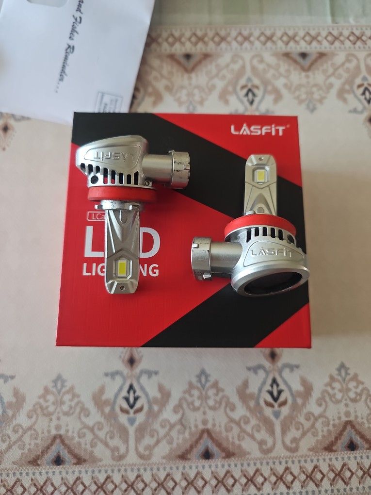 Lasfit LCAIR LED BLUBS H8/H9/H11 LED 6000k 7000LM