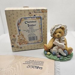 Cherished Teddies NEW 103829 Melissa EASTER Spring Bunny Box Figurine Birthday


Mint condition, kept in the box, box has some spots/writing


Girl be