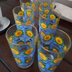 Vintage Drinking Glasses