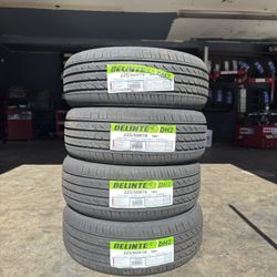225/60R16 FOUR NEW TIRES WITH FREE ALIGNMENT 