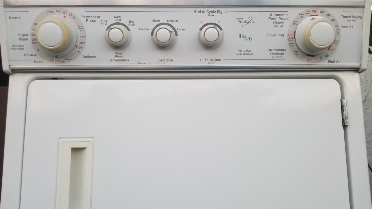 Whirlpool washer Machine