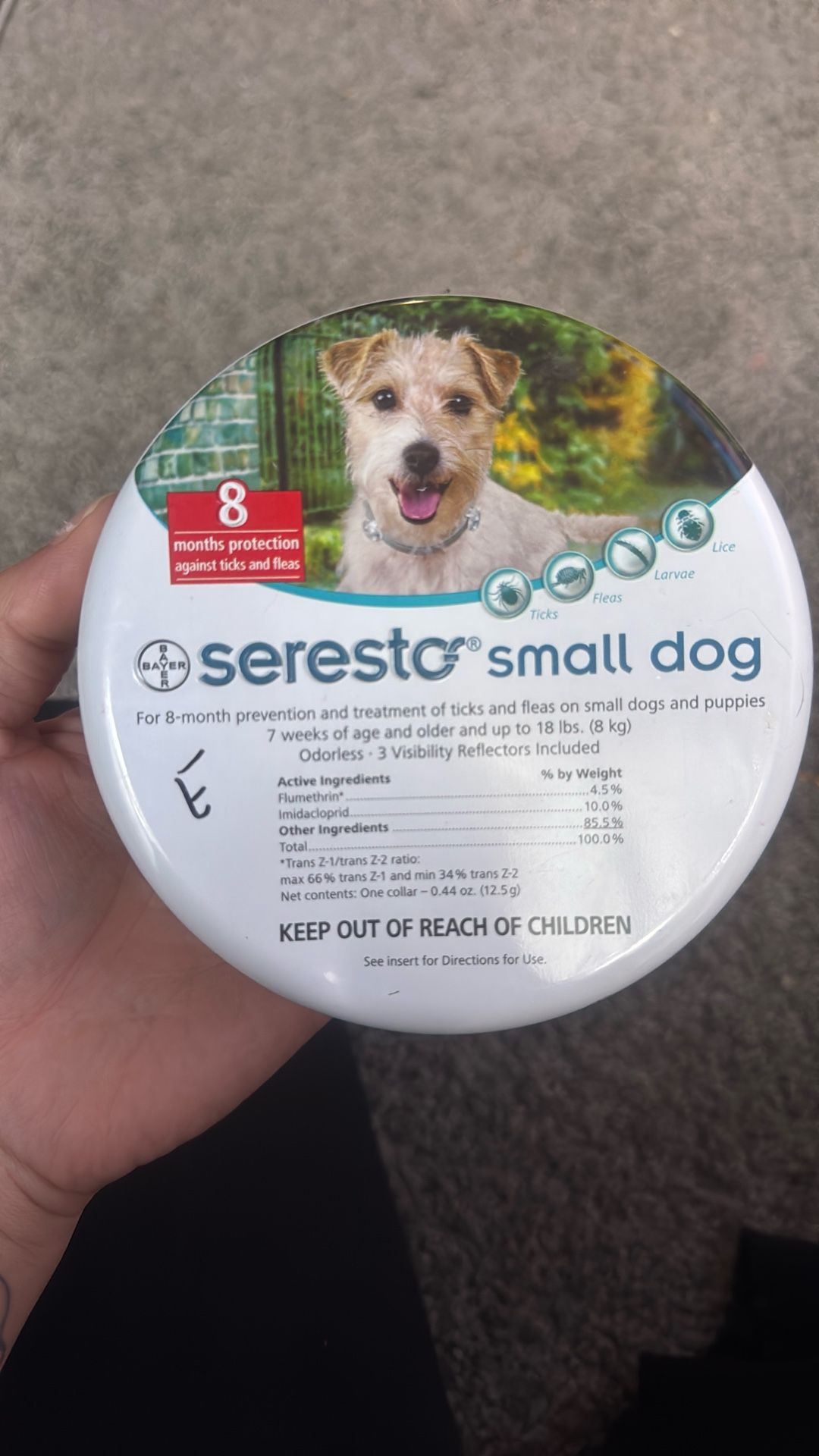 Ticks And Fleas Collar For Small Dog