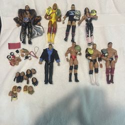 WWE action figure collection 
