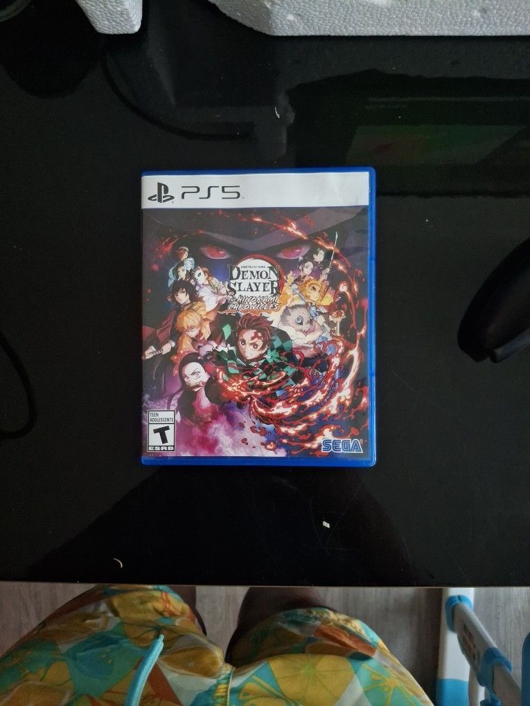 Ps5 Demon Slayer Game Disc