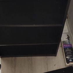 2 Black Shelves