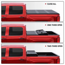 MostPlus 3-Fold 5FT Hard Tonneau Cover
