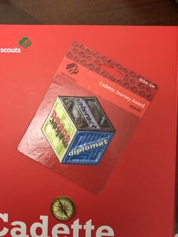 Cadette Girl Scout Journey badge