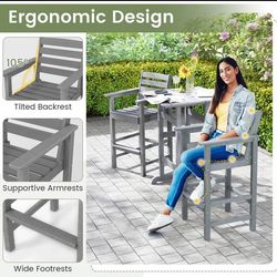 6  pcs. brand new patio barstools