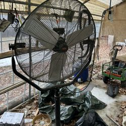 HDX 24” Industrial Pedestal Fan