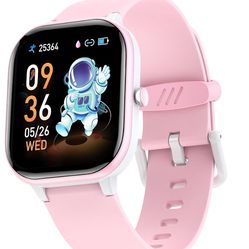 NEW IN BOX ZURURU Kids Smart Watch for Girls Teens, Kids Fitness Tracker Sleep Monitor Step Counter Pedometer Stop Watch Alarm Clock DIY Watch Face To