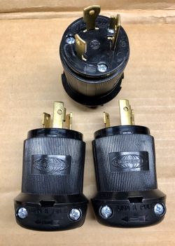 Hubbell 30A 250VAC Twist Lock Appliance Plugs