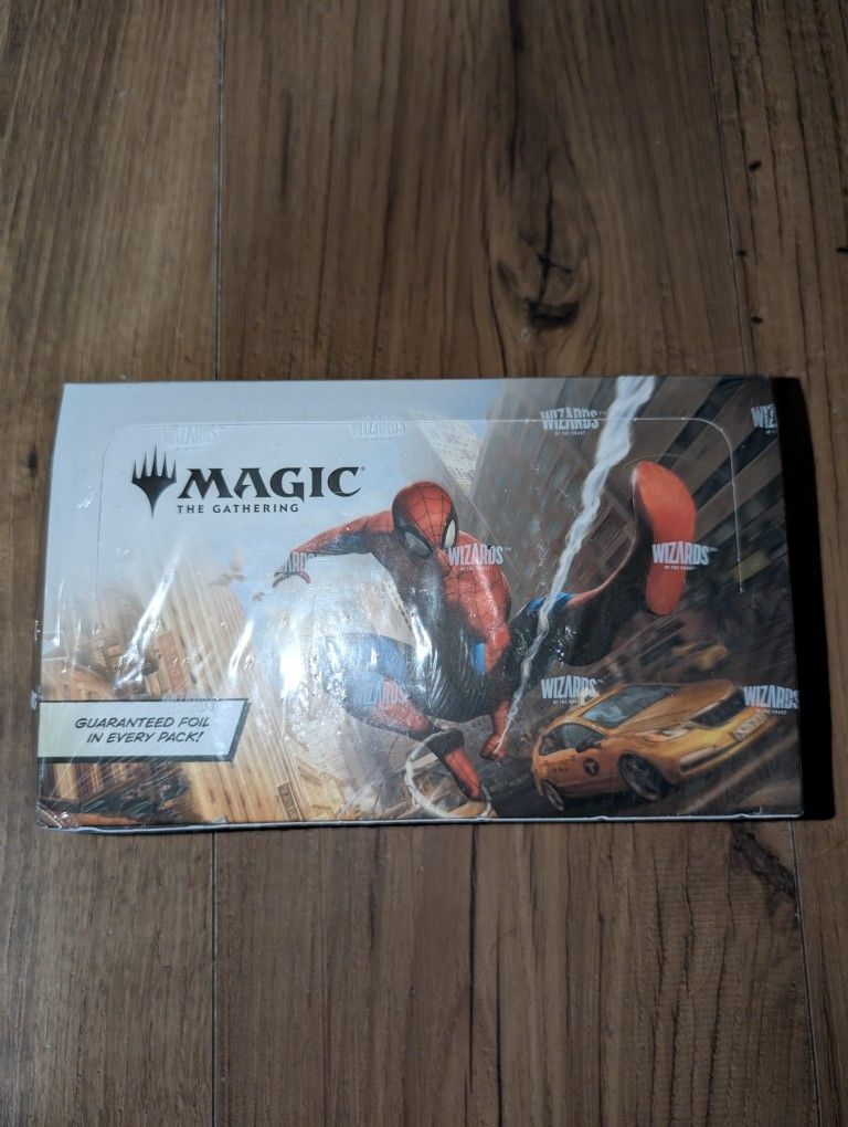 MTG Spider Man Play Booster Sealed Box