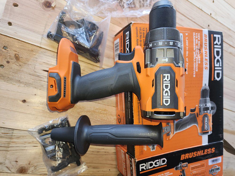 18V Brushless Cordless 1/2 in. High Torque Hammer Drill/Driver (Tool Only)

